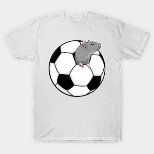 Rat with Soccer ball T-Shirt